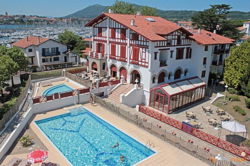 Hôtel&Résidence Vacances Bleues Orhoïtza Hendaya Exterior foto