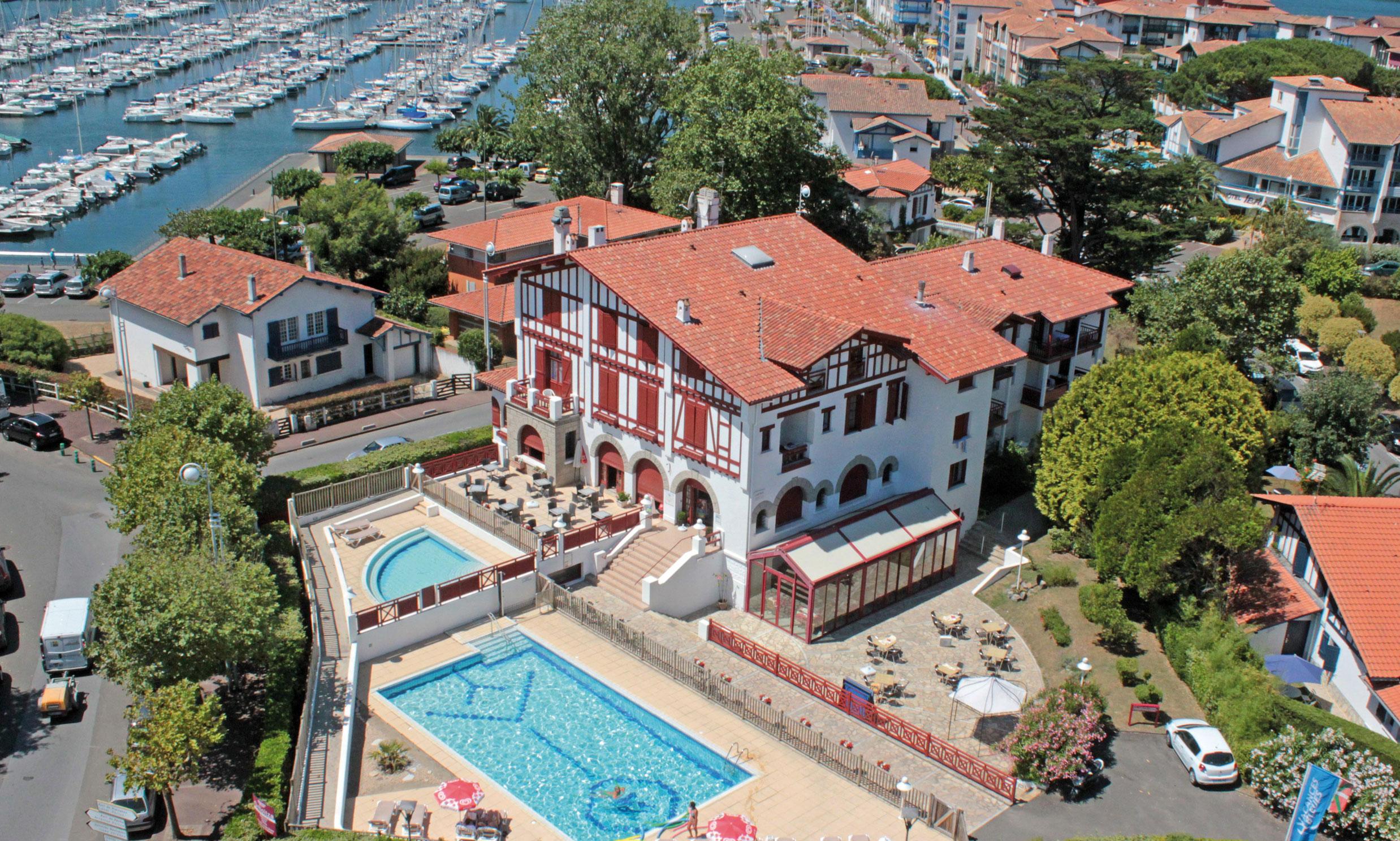 Hôtel&Résidence Vacances Bleues Orhoïtza Hendaya Exterior foto